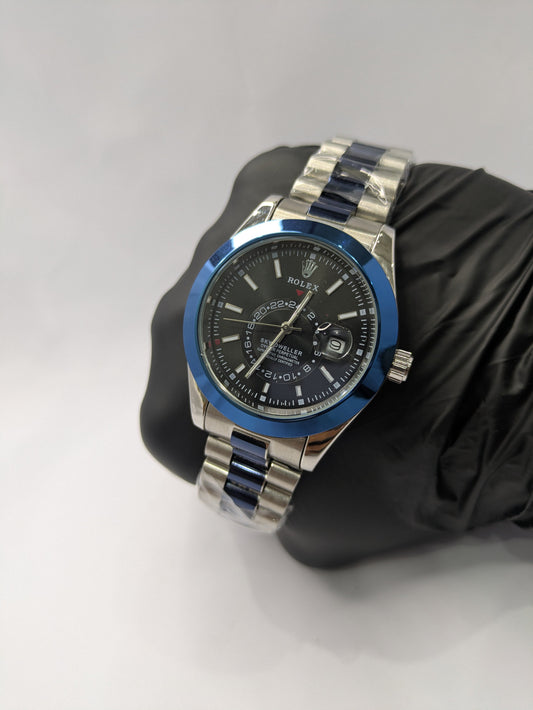 Rolex Two Tone Inspired By Sky-Deweller Style With Date