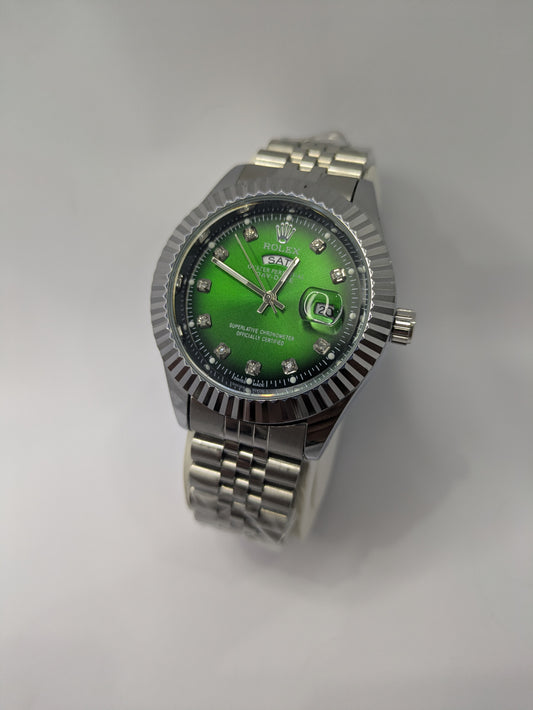 Rolex Day - Date Emerald Style with Jubilee Bracelet