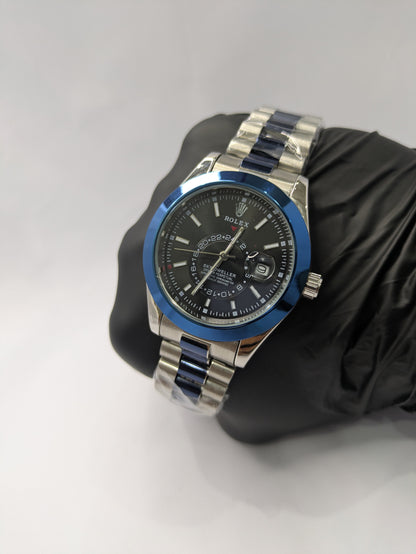 Rolex Two Tone Inspired By Sky-Deweller Style With Date