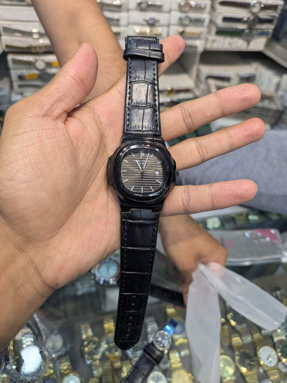 Patek Philippe Leather Edition Master Lock With Date