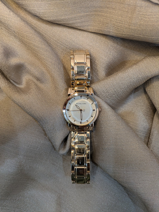 Michael Kors Gold Octagonal Diamond Bezel Edition