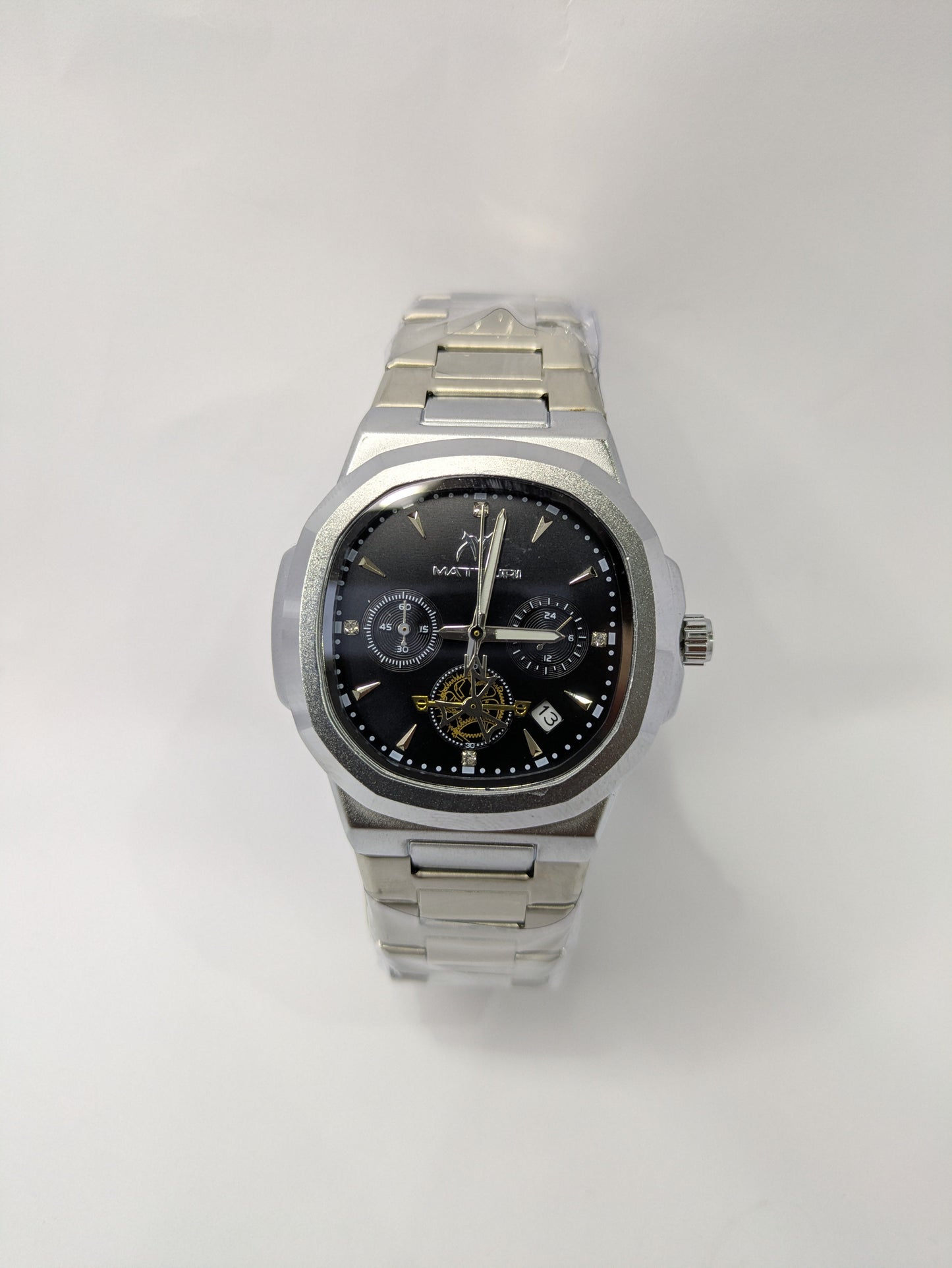 MATTURI Luxury Nautilus Style Premium Chronograph Edition With Date