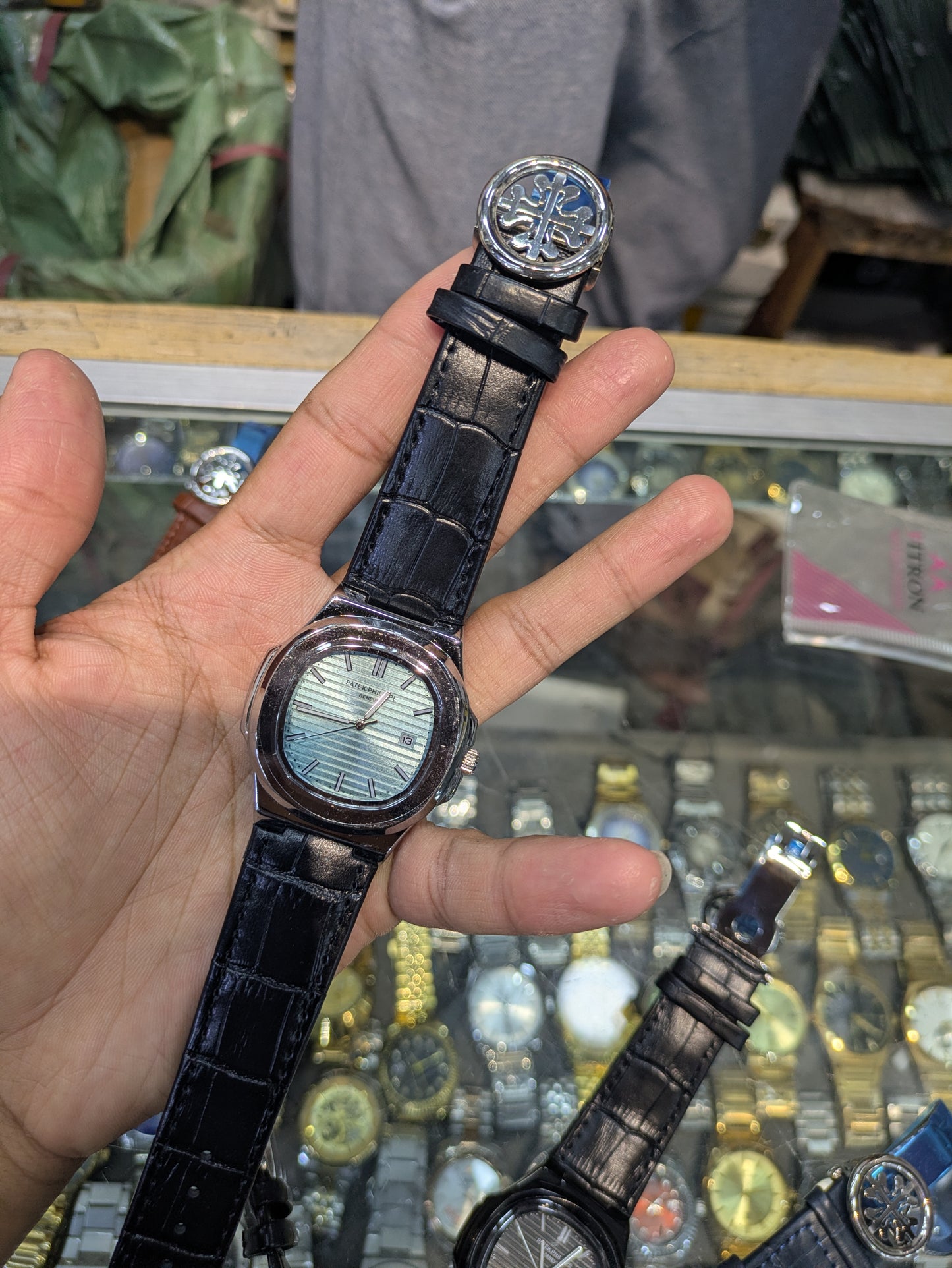 Patek Philippe Leather Edition Master Lock With Date