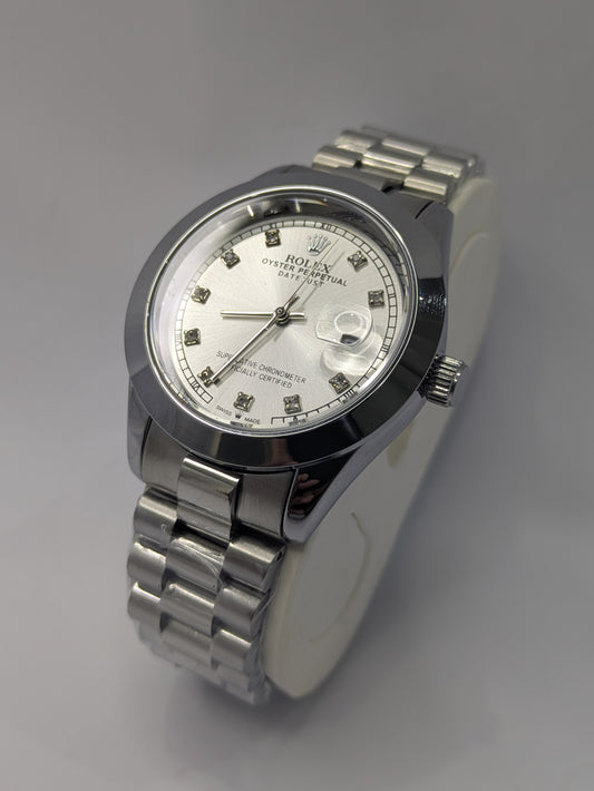 Rolex Jubilee Bracelet Two-Tone With Diamond Index Dial With Date