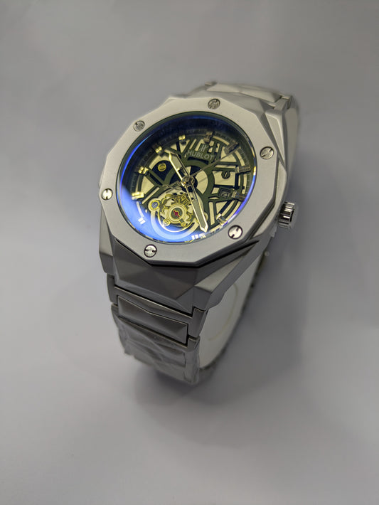 Hublot Diamond Cut Chain (Semi Auto) With Date