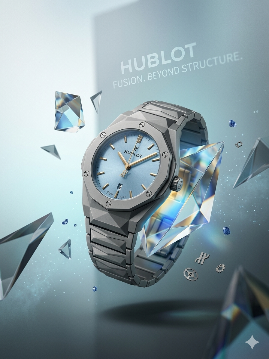 Hublot Diamond Cut Chain With Date