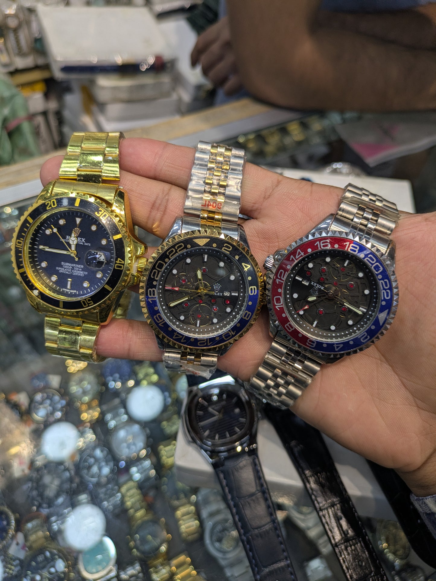 Rolex Master Edition Rotating Bezel With Date