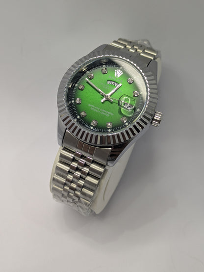 Rolex Day - Date Emerald Style with Jubilee Bracelet