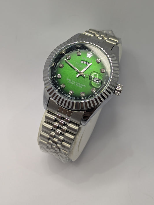 Rolex Day - Date Emerald Style with Jubilee Bracelet
