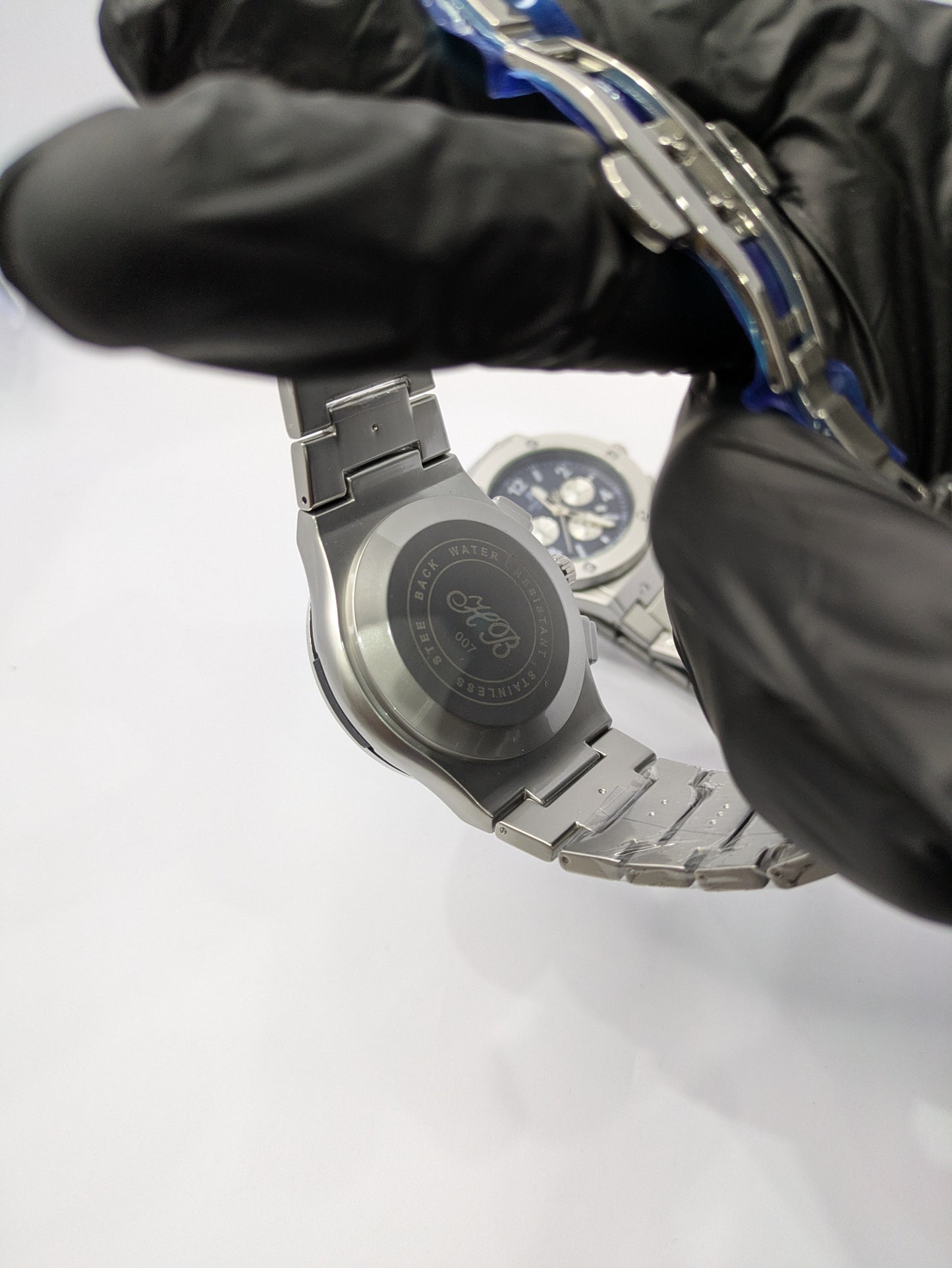 Hublot Textured Geometric Chain