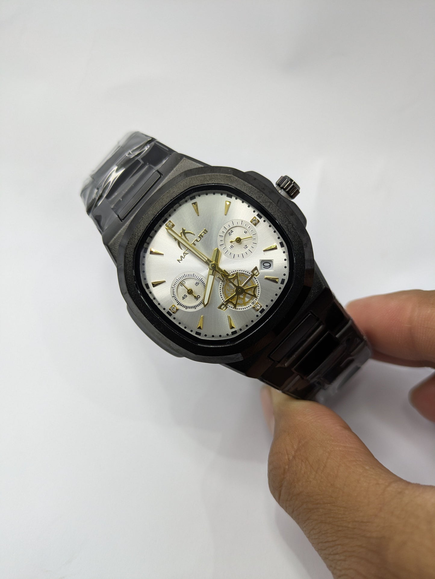 MATTURI Luxury Nautilus Style Premium Chronograph Edition With Date
