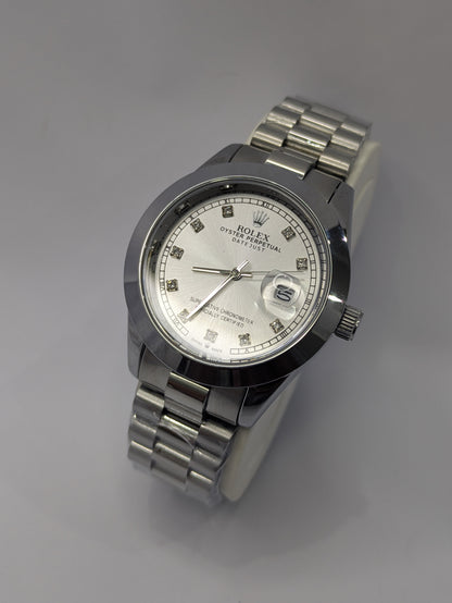 Rolex Jubilee Bracelet Two-Tone With Diamond Index Dial With Date