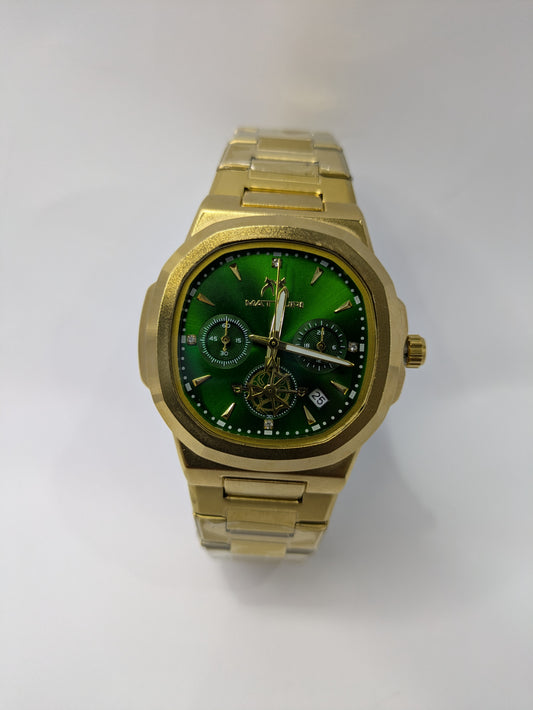 MATTURI Luxury Nautilus Style Premium Chronograph Edition With Date