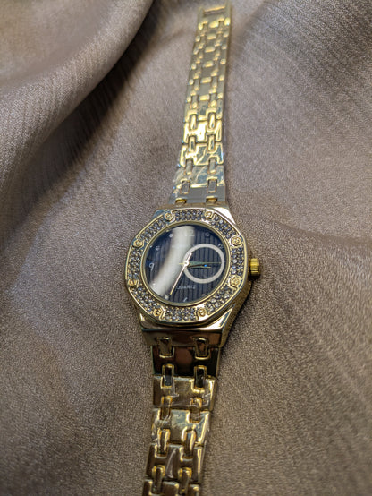 Michael Kors Gold Edition With Diamond Encrusted Bezel
