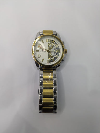 Lunoz Skeleton Watch With Date