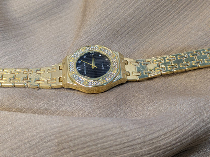 Michael Kors Gold Edition With Diamond Encrusted Bezel