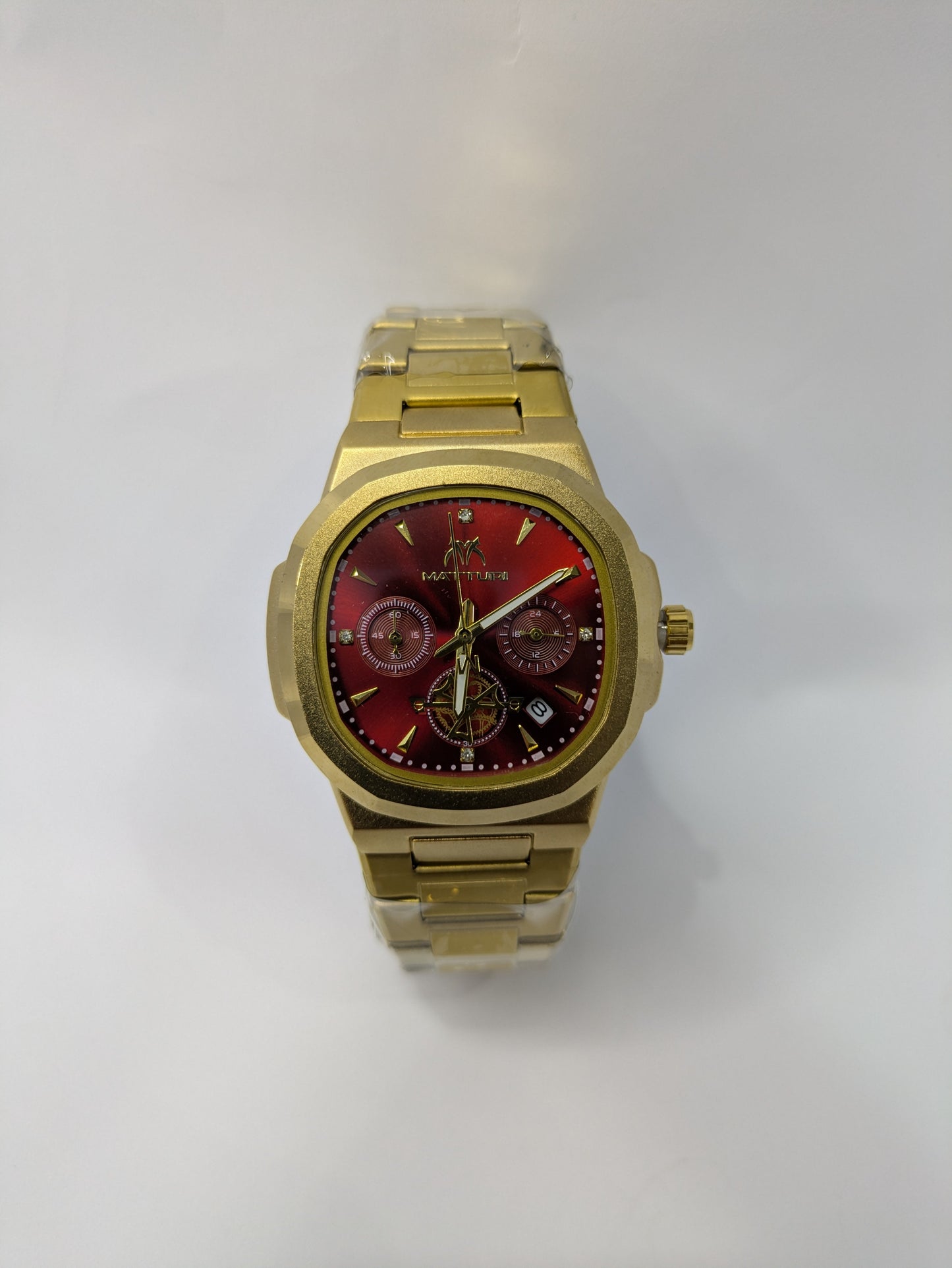 MATTURI Luxury Nautilus Style Premium Chronograph Edition With Date