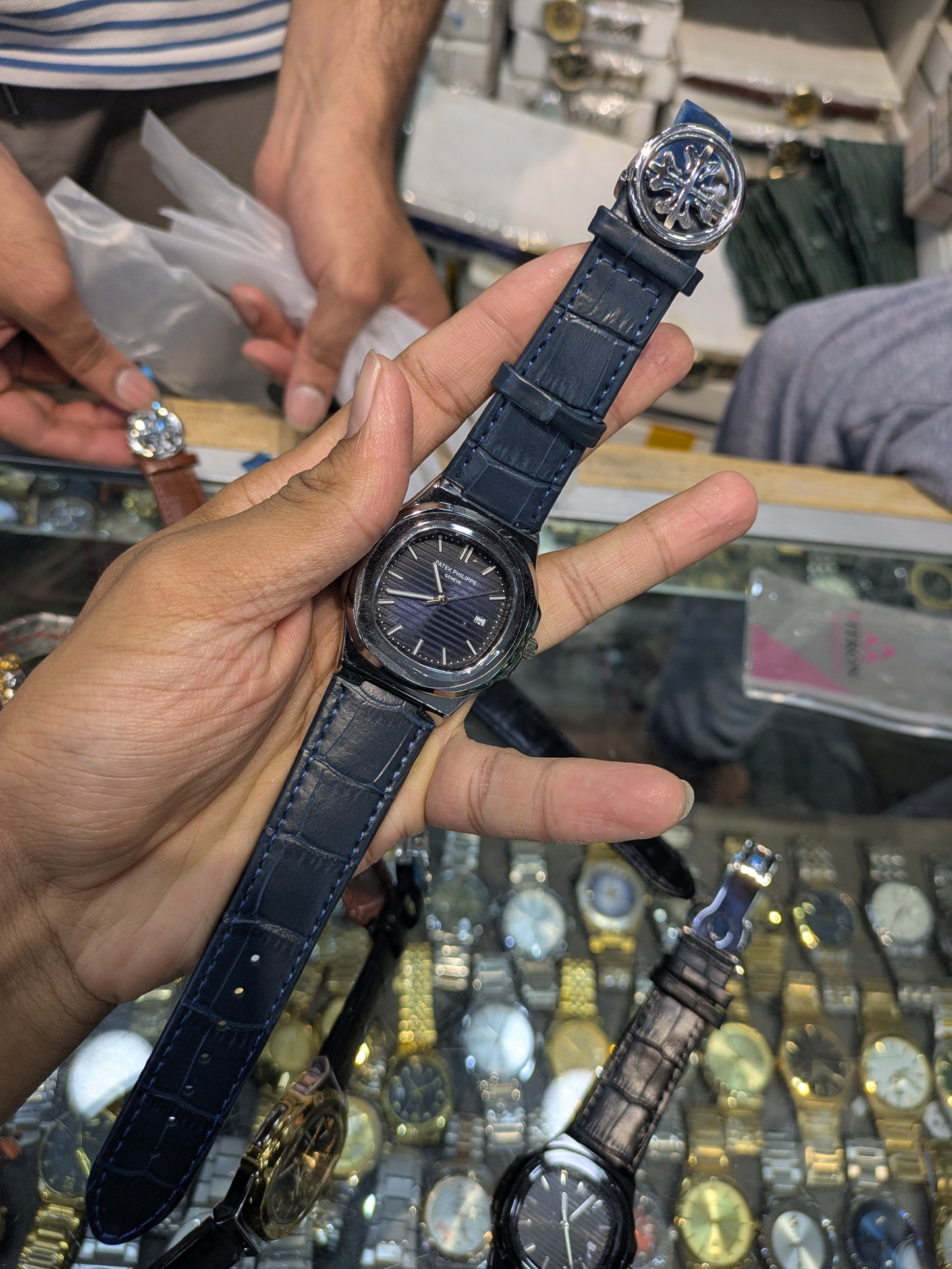 Patek Philippe Leather Edition Master Lock With Date