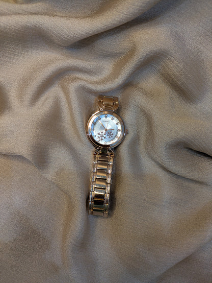 Chanel Rose Gold Snowflake Edition With Diamond Accents