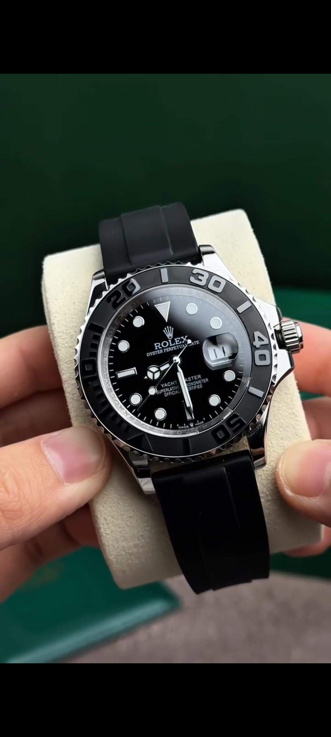 Rolex Yacht Master Edition Rotating Matte Bezel With Date