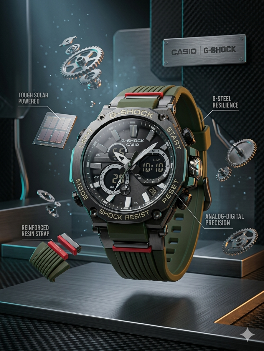 Casio G-Shock Carbon Core Sports Watch Royal Oak Edition