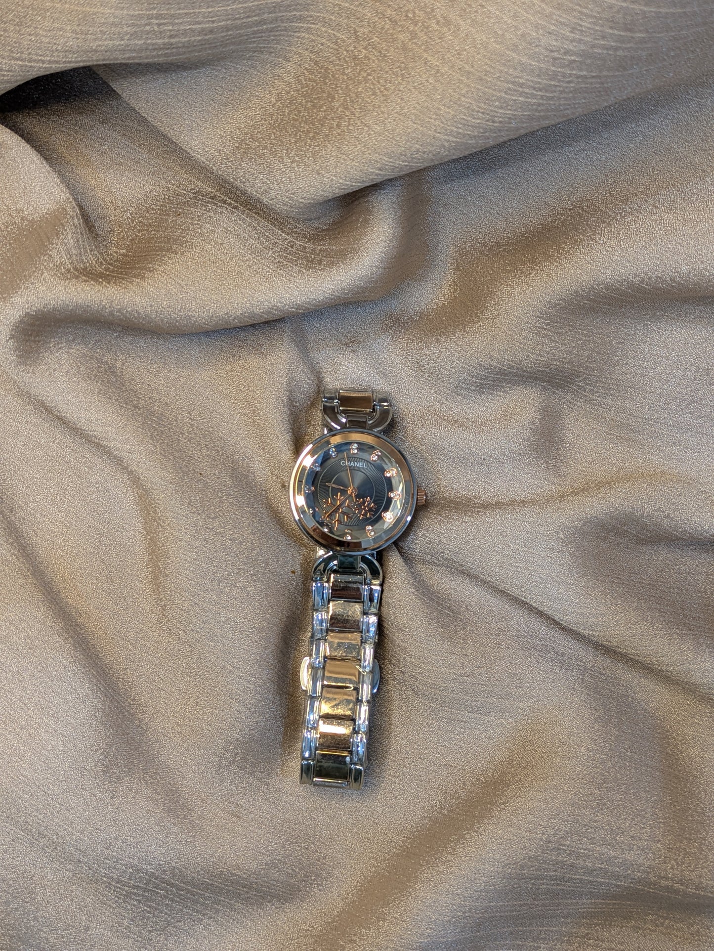 Chanel Two-Tone Snowflake Edition With Diamond Accents