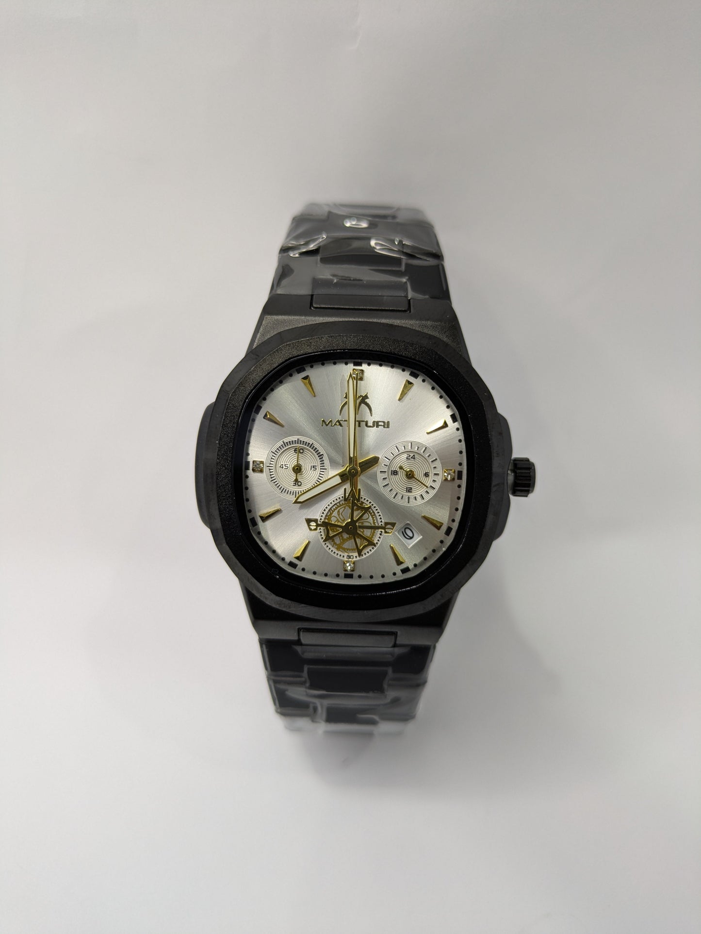 MATTURI Luxury Nautilus Style Premium Chronograph Edition With Date