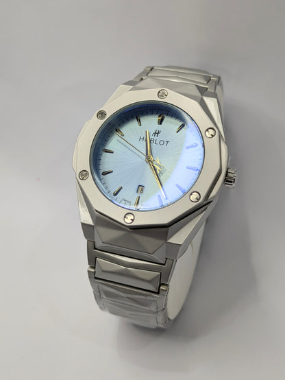 Hublot Diamond Cut Chain With Date