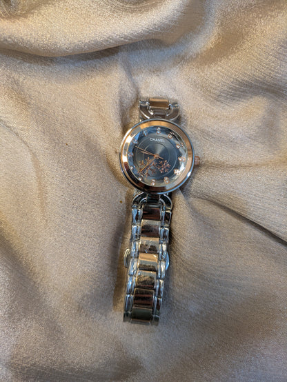 Chanel Two-Tone Snowflake Edition With Diamond Accents