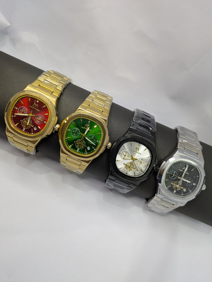 MATTURI Luxury Nautilus Style Premium Chronograph Edition With Date
