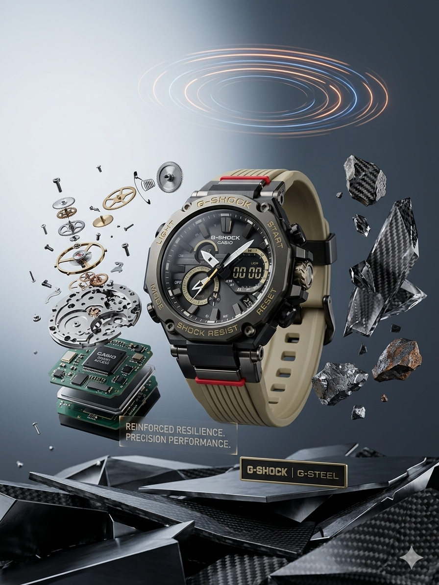 Casio G-Shock Carbon Core Sports Watch Royal Oak Edition